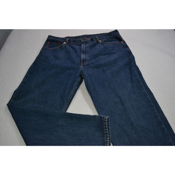 Levis 550 Jeans Mens Size 40 x 30 Straight Relaxed Fit Blue Cotton - Picture 5 of 7